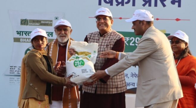 Govt launches Bharat rice at Rs 29/kg